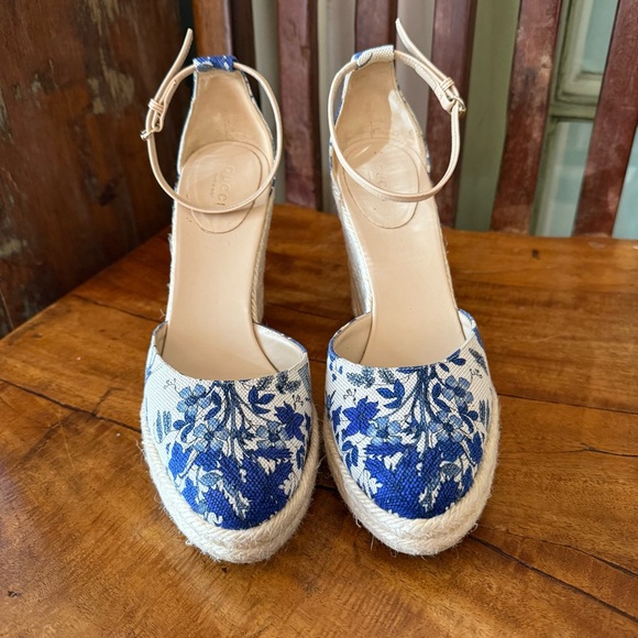 Gucci Cruise 2007 Runway Flora Espadrille Wedges – 7.5 - Picture 9 of 16